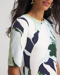 Chico's - Touch of Cool™ Elbow-Sleeve Perfect Tee