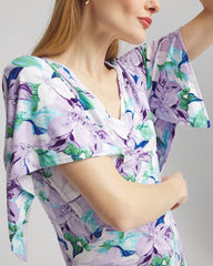 Chico's - Touch of Cool™ Lily Handkerchief-Sleeve V-Neck Tee