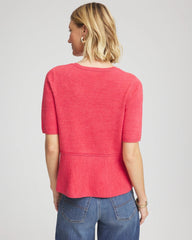 Chico's - Pullover Peplum Sweater