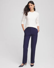 Chico's - Button Shoulder Crewneck Pullover