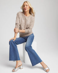 Chico's - Floral Sequined Pullover