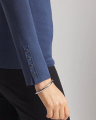 Chico's - Ella Button Cuff Turtleneck Sweater