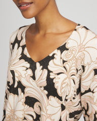 Chico's - Ella Metallic V-Neck Sweater