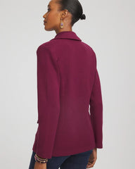 Chico's - Single-Breasted Sweater Blazer