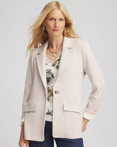 Chico's - Single-Breasted Sweater Blazer