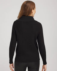 Chico's - Ribbed Cowlneck Sweater