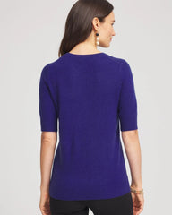 Chico's - Crewneck Cashmere Pullover Sweater
