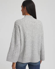 Chico's - Sequined Cable Knit Sweater