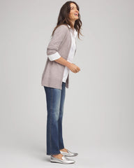 Chico's - Cashmere Pearl-Trim Cardigan