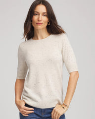 Chico's - Crewneck Cashmere Pullover Sweater