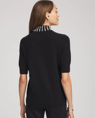 Chico's - Cashmere Pearl Mockneck Sweater