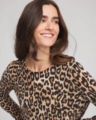 Chico's - Cashmere Animal Long-Sleeve Pullover Sweater