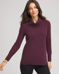 Chico's - Cowlneck Cashmere Pullover Tunic