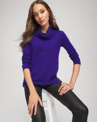 Chico's - Cowlneck Cashmere Pullover Tunic