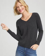 Chico's - Relaxed V-Neck Cashmere Sweater