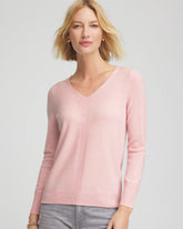 Chico's - Relaxed V-Neck Cashmere Sweater