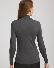Chico's - Ella Rhinestone Mockneck Sweater