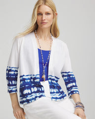 Chico's - Tie-Dye Summer Romance Short Cardigan