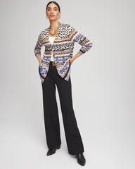 Chico's - Animal Fair Isle Cardigan