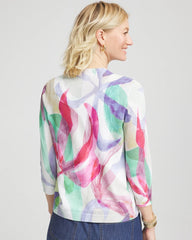 Chico's - Summer Romance Watercolor Cardigan