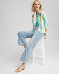 Chico's - Tropical Summer Romance Short Cardigan