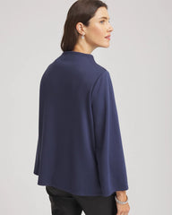 Chico's - Embellished Structured Top
