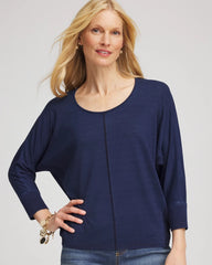 Chico's - Dolman Denim Tee