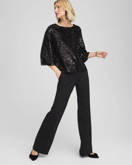 Chico's - Sparkling Sequin Party Tee