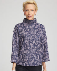Chico's - Animal Cozy Turtleneck