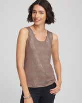 Chico's - Foiled Microfiber Tank