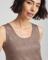 Chico's - Foiled Microfiber Tank
