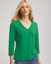 Chico's - 3/4 Sleeve Perfect Tee