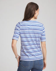 Chico's - Slub Short Sleeve Tee