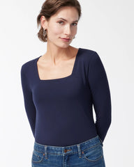 Chico's - Touch of Cool™ Square Neck Tee