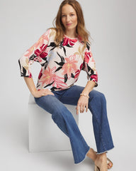 Chico's - Textured Tapered Dolman Top