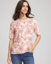 Chico's - Elbow Sleeve Tee