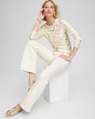 Chico's - Touch of Cool™ Foiled Layering Tee