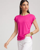 Chico's - Cap Sleeve Dolman Tee