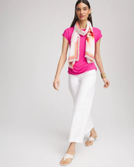 Chico's - Cap Sleeve Dolman Tee