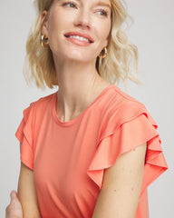 Chico's - Touch of Cool™ Flutter Sleeve Tee