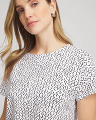 Chico's - Zenergy® UPF Geo-Print Dolman Top