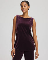 Chico's - Travelers™ Velvet Side-Slit Tank