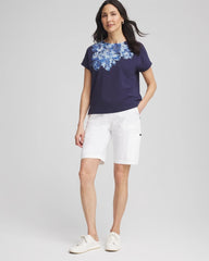 Chico's - Zenergy® UPF Knit Applique Dolman Top