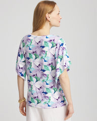 Chico's - Touch of Cool™ Lily Handkerchief-Sleeve V-Neck Tee