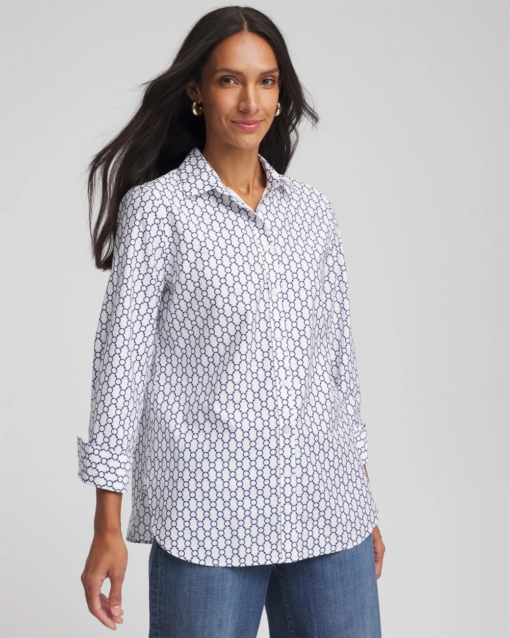 Chico's - No Iron™ Chain Connection Shirt