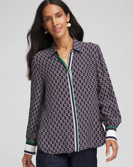 Chico's - Faux Silk Twill Shirt