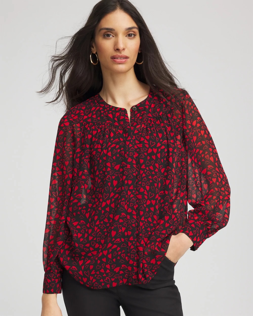 Chico's - Lover Girl Georgette Blouse