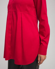 Chico's - No Iron™ Peplum Pleated Shirt