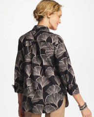 Chico's - No Iron™ Stretch Ginkgo Glory Shirt