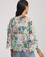 Chico's - Georgette Ruffled V-Neck Blouse